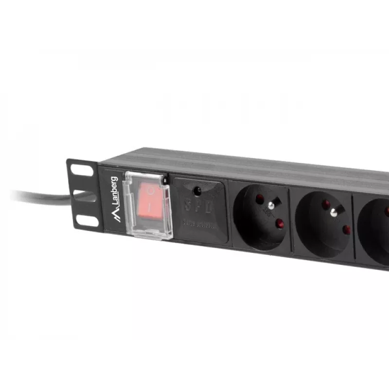 Toitejaotusseade Lanberg PDU-08E-0200-BK