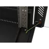 19-tolline rack-kapp LANBERG FF01-6222-23B 22U 600x1200 mm must perforeeritud ustega
