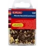 Dokumendiklamber Herlitz 8770307 metall messing 100 tk