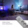 Liigpingekaitse Qoltec 50270 Hall 5 vahelduvvoolupistikut 230 V
