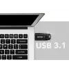 USB-mälupulk Lexar JumpDrive S80 256 GB, USB Type-A, USB 3.2 Gen 1, must, 20 g