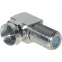 Koaksiaalne F-pistikühenduse adapter ShiverPeaks 85210-EC, emane-isane koaksiaaladapter