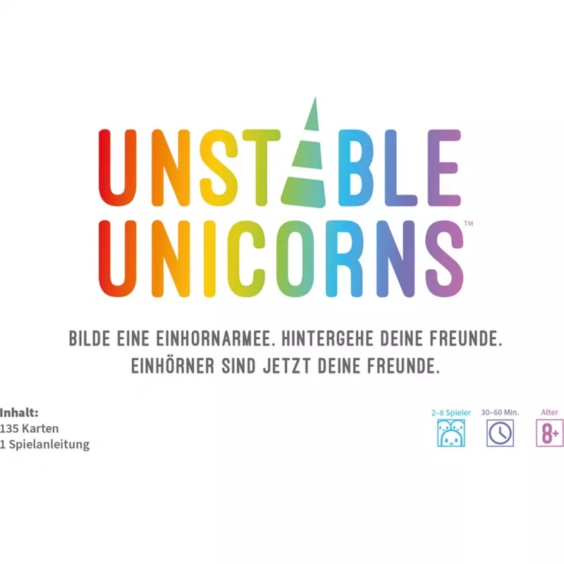 Unstable Unicorns, kaardimäng