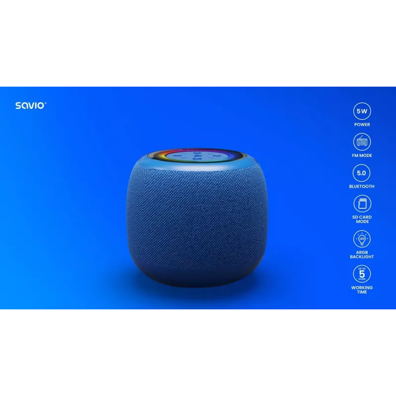 Savio BS-042 Bluetooth-kõlar 5 W
