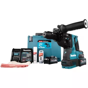 Makita HR004GM201 juhtmeta pöördhaamer SDS-plus 2,9 džauli 2 akut, laadija kaasas