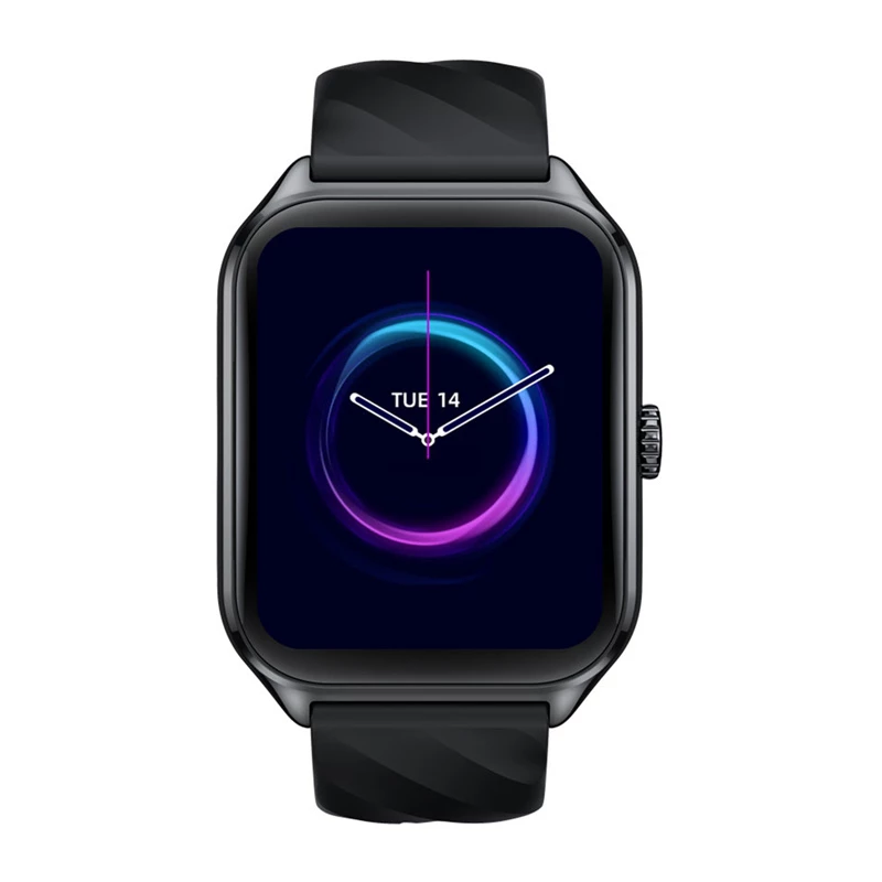 Nutikell Zeblaze GTS 4 — 1,94 tolli (4,93 cm) AMOLED, 466×466 px, puuteekraan, Wi‑Fi, silikoonrihm, must