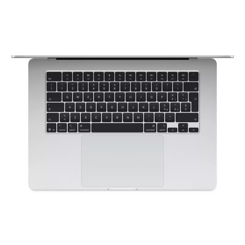 MacBook Air 15, hõbedane, M4 (10-tuumaline protsessor/10-tuumaline GPU), 16 GB, 512 GB, saksa keel, 35 W Dual USB-C toiteadapter, MW1H3D/A