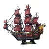 3D puzzle cubicfun Queen Anne's Revenge Anniversary Version – model 306-T4040H, kogutav laevakomplekt