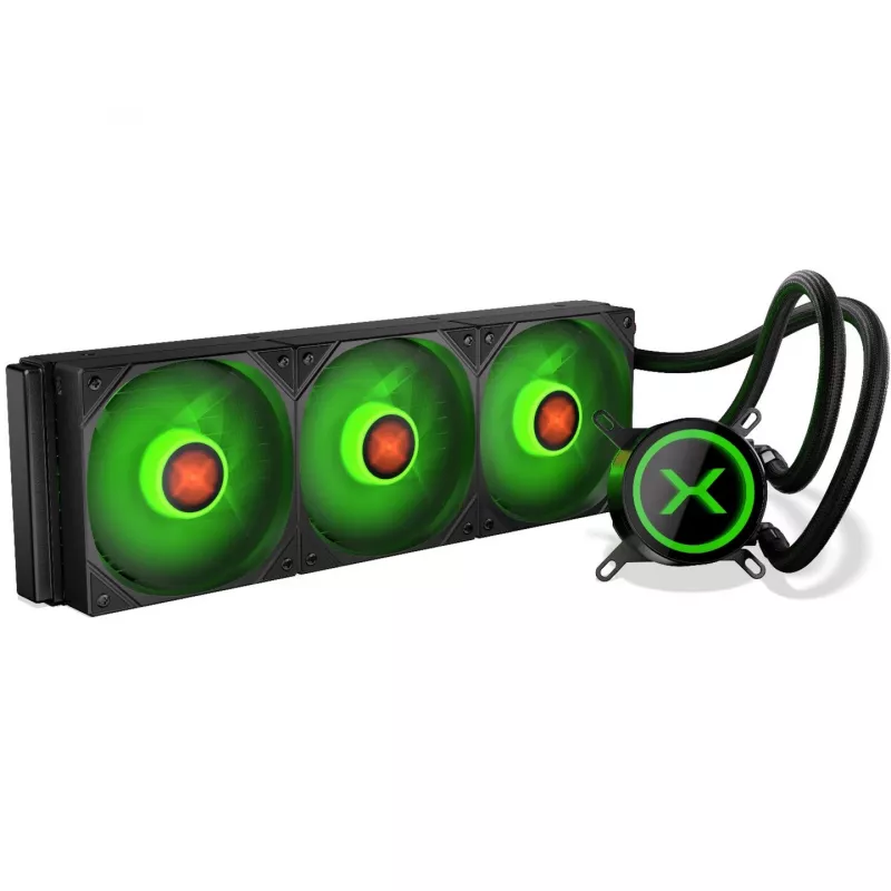 Jahutusventilaator KRUX HydroX 360 ARGB, 360 mm radiaatoriga ühilduv, ARGB-valgustus