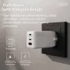 Seinalaadija DIGITUS DA-10303 67W GaN, 2× USB-C + 1× USB-A, 100–240V, valge