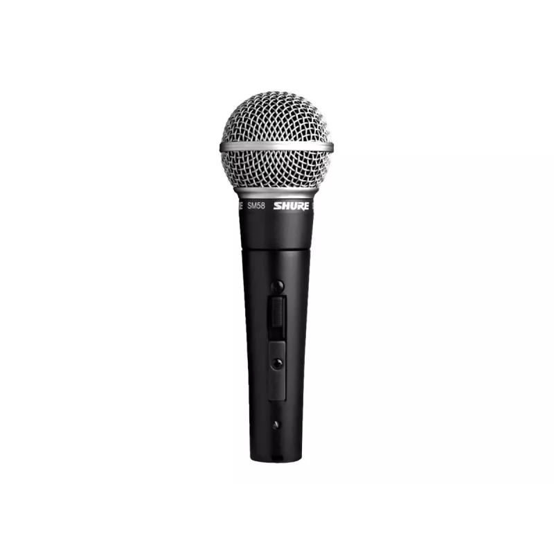 Shure SM58SE - dünaamiline, kardioidne vokaalmikrofon lülitiga