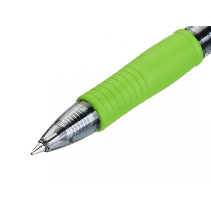 Pilot BL-G2-7 roheline geelpliiats 0,4 mm ots läbipaistva korpusega