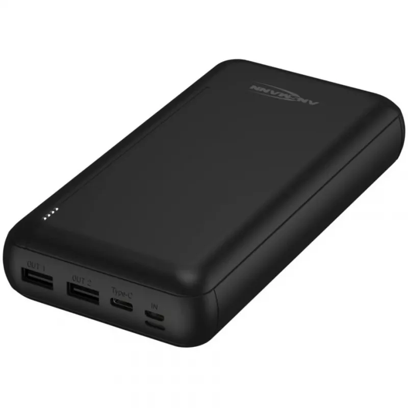 Ansmann PB212 liitiumpolümeer (LiPo) 30000 mAh must (1700-0134)