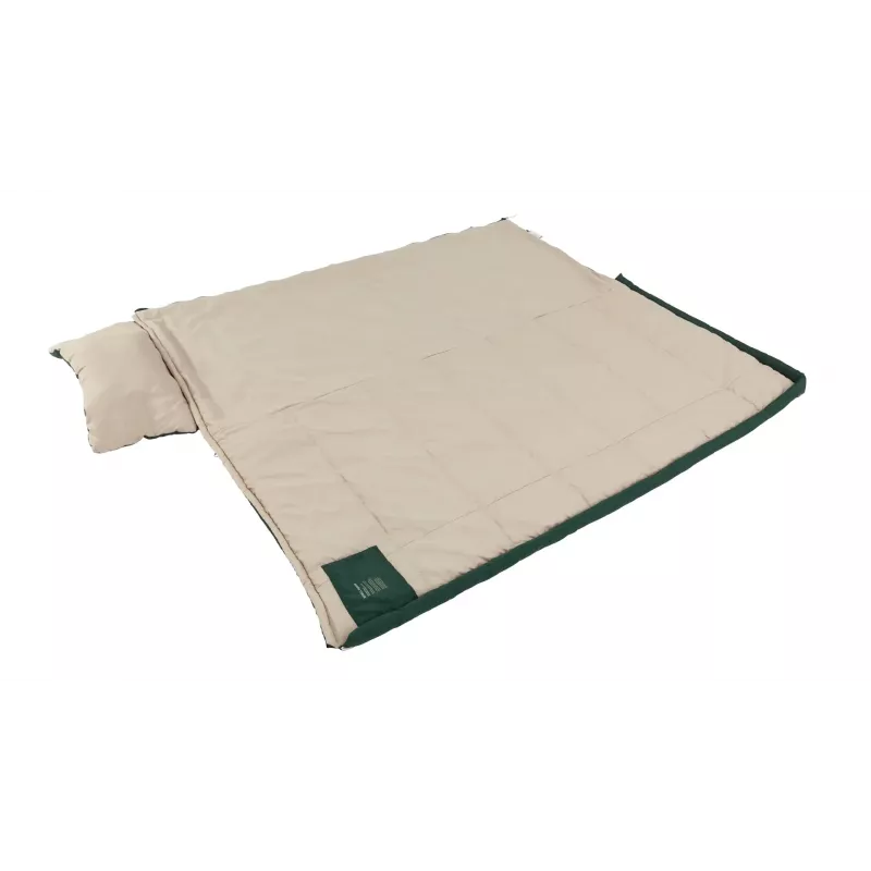 Magamiskott Outwell Contour Prime täiskasvanu ristkülikukujuline polüester 850×2200 mm, max kasutaja pikkus 190 cm, roheline