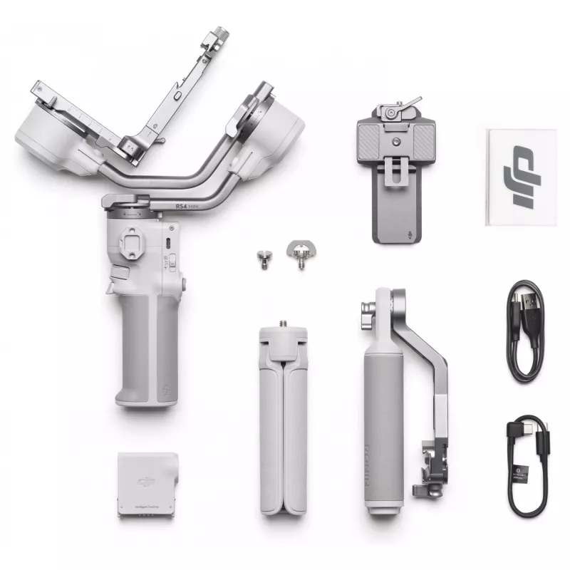 Kardaani stabilisaator DJI RS 4 Mini Combo — kompaktne kerge kaasaskantav stabilisaator peeglita kaameratele