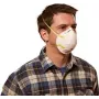 Respiraatormask 3M 8710C3 valge — ühekordselt kasutatav osakestemask, mudel 8710C3