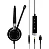 EPOS Sennheiseri peakomplekt Impact SC 635 USB-C 3,5mm USBC 3,5mm mono must hõbedane (1000669)