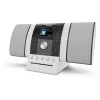 Kaasaskantav raadio TECHNISAT Multyradio 4.0 SE must/valge Bluetoothi ja USB-ga