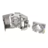Keystone moodul Alantec MB005-1 lame roostevabast terasest RJ-45, emane, Cat6a, AWG 22/24