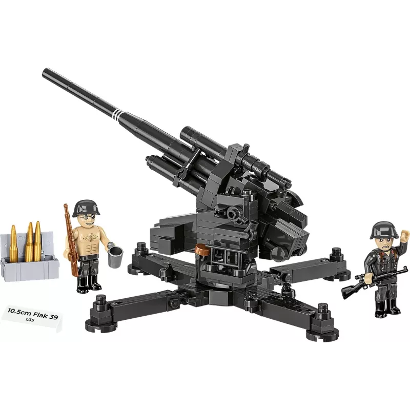 Ehituskomplekt Cobi Blocks 10,5 cm Flak 39 — 339 tk
