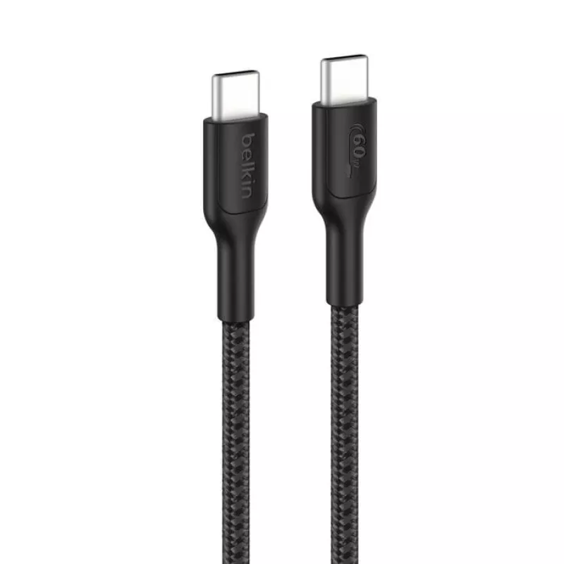 Belkin USB-C/USB-C mängukaabel 2 m põimitud Switch 2 ENA008hq2MBK (ENA008HQ2MBK)