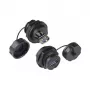 Alcasa IC04-U304 - USB A - must - emane - sirge - polübutüleentereftalaat (PBT) - polüvinüülkloriid (PVC) - IP65 - IP67 (IC04-U304)