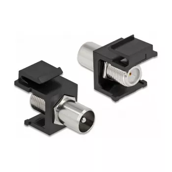 Keystone-moodul IEC-isane F-emasele must DeLOCK 86857