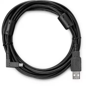 Wacom USB-kaabel 3 m DTU-1141B USB A Micro-USB B Must