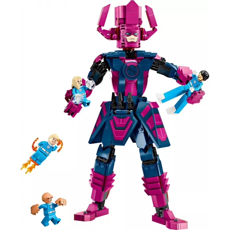 LEGO ehituskomplekt Marvel Super Heroes 76316 — Fantastiline Nelik: Galactuse minifiguuride komplekt, 427 osa, 4 minifiguuri, vanus 9+