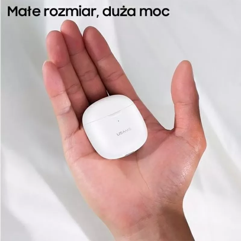 Bluetooth kõrvaklapid Usams TW S 5.0 IA seeria valge