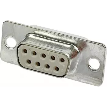 Juhtmepistik Harting 09 67 209 4704 D‑Sub 1, hall metallik, PBT korpus