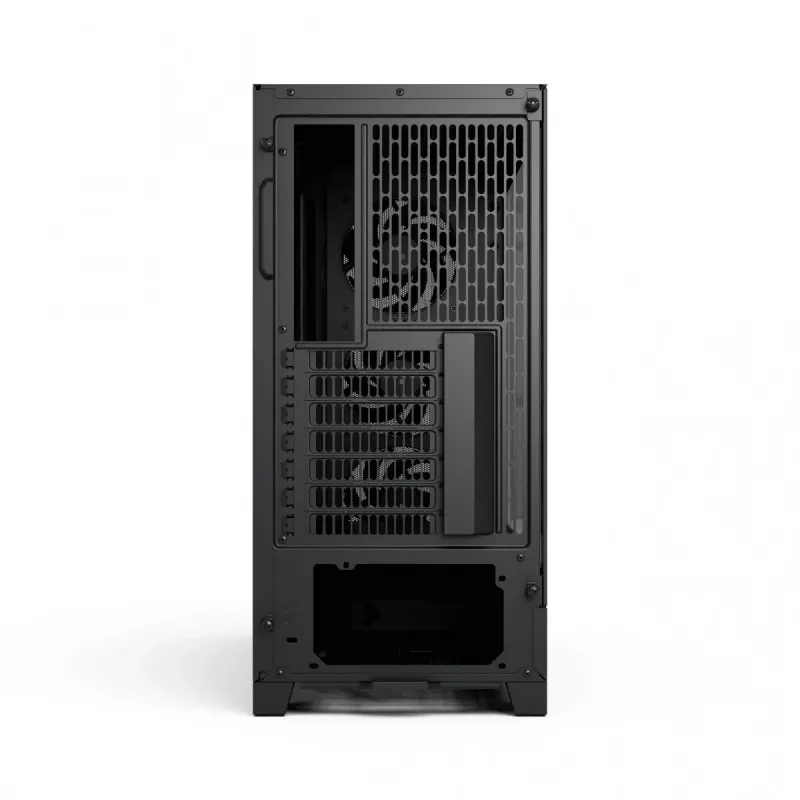 PC korpus Fractal Design Pop 2 Air Must TG Midi Tower — ATX, 3x 120 mm esiventilaatorit, toetab 2,5-tolliseid ja 3,5-tolliseid draive