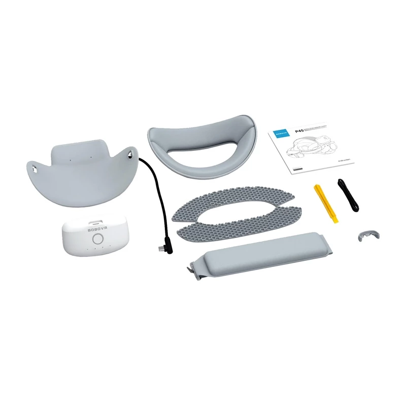 aku Relief Strap BOBOVR P4S Pico 4 Ultra jaoks — ergonoomiline reguleeritav tugirihm