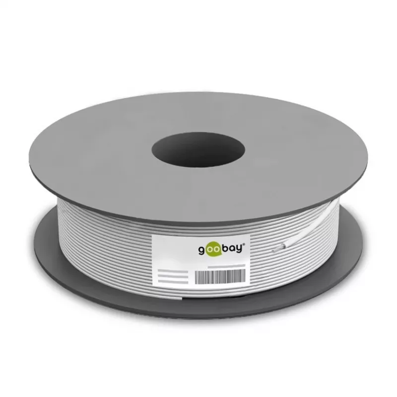 Võrgukaabel Goobay CAT 6 U/UTP 100 m Must