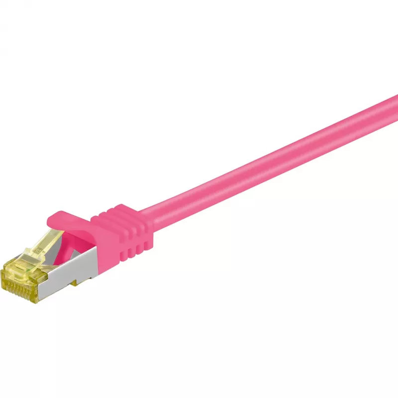 Võrgukaabel Goobay RJ-45 CAT7 2m magenta S/FTP