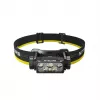 Pealamp Nitecore HC60 UHE 4000 mAh akuga, 6 LEDi, veekindel, põrutuskindel, must/kollane