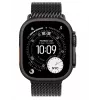 Nutikell Apple Watch Ultra 3 GPS + Cellular 49mm Must Titaanist Korpus Musta Titaanist Milano Silmusega Keskmine