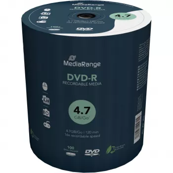 MediaRange MR442 tühi DVD 4.7 GB DVD-R 100 tk