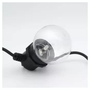 Valguskett RealPower 463614 LED 12 lampi soe valge 4,9 m patareitoide (AA)