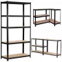 Extralink metallist laoriiul 180x90x40 must