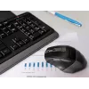 Juhtmevaba hiir A4Tech FStyler 47478 2.4G Nano Hall ergonoomiline disain
