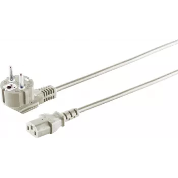 Toitekaabel S/CONN 60006 Must 1,8 m CEE 7/7 C13 ühenduspesa