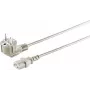 Toitekaabel S/CONN 60006 Must 1,8 m CEE 7/7 C13 ühenduspesa