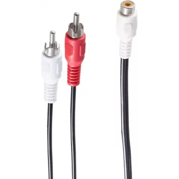 Audio kaabel RCA 2 x RCA ShiverPeaks BS40052