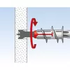 Fischer DUOBLADE, kruvi- ja tüüblikomplekt, betoon, plast, hall, Pozidriv, PZ2
