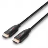 Lindy 15m fiiberoptiline hübriid-HDMI 8K60 kaabel, 15 m, HDMI Type A (Standard), HDMI Type A (Standard), 48 Gbit/s, Must