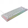 CHERRY K5V2 Compact klaviatuur Gaming USB QWERTY English Valge 67 klahvi RGB LED