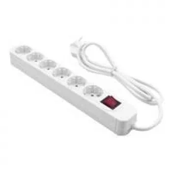 MRCS206 MEDIAR EXTENSION SOCKE 6-way incl. switch socket (MRCS206)