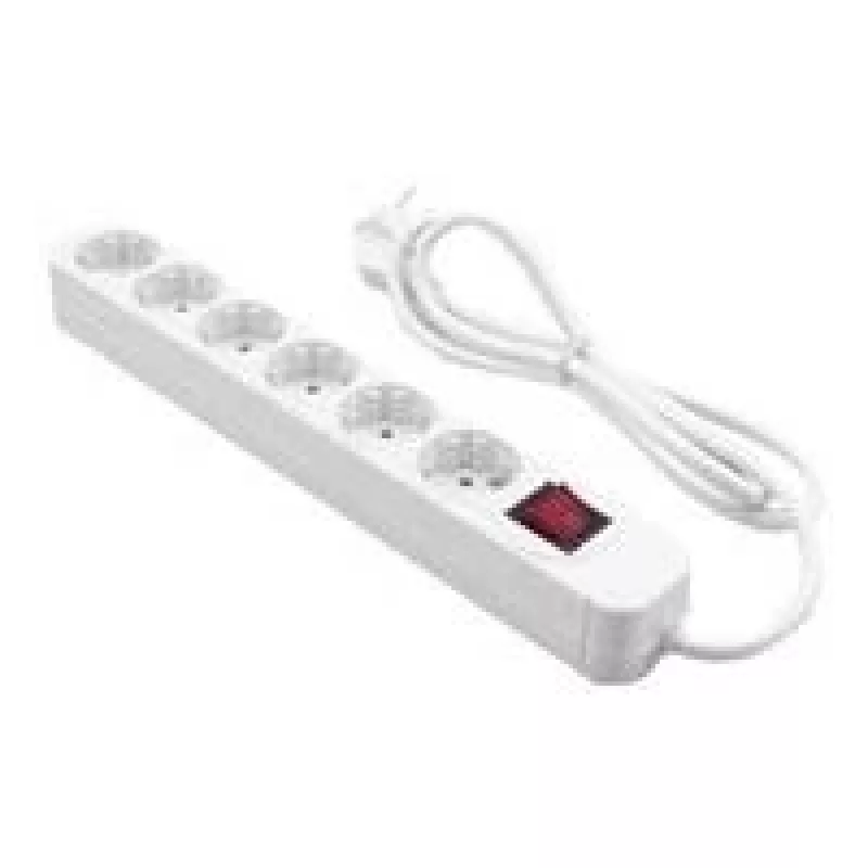 MRCS206 MEDIAR EXTENSION SOCKE 6-way incl. switch socket (MRCS206)