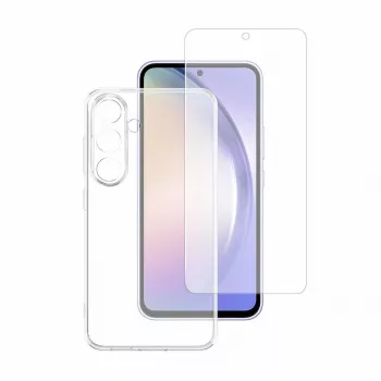 4smarts ümbris Samsung Galaxy A55 jaoks, läbipaistev, 16,8 cm, 6,6 tolli